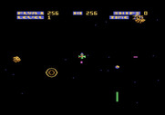 Zone Ranger for Atari 5200 - The circles warp you to a different area of the screen.