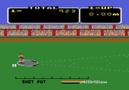 Activision Decathlon, The for Atari 5200 - Shot put start.