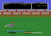 Activision Decathlon, The for Atari 5200 - Throwing the discus...