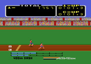 Activision Decathlon, The for Atari 5200 - Start of the 400m dash...