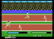 Activision Decathlon, The for ColecoVision - Jumping hurdles...