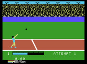 Activision Decathlon, The for ColecoVision - Shot put, attempt 1...