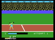 Activision Decathlon, The for ColecoVision - Discus begins...