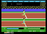Activision Decathlon, The for ColecoVision - Race results...