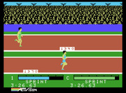 Activision Decathlon, The for ColecoVision - Sprinting...