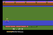 Activision Decathlon, The for Atari 2600 - Running towards the finish line...