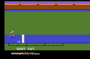 Activision Decathlon, The for Atari 2600 - Starting the shot put.