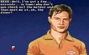 Leather Goddesses of Phobos! 2: Gas Pump Girls Meet the Pulsating Inconvenience from Planet X for IBM PC/Compatibles - Talking with Zeke.