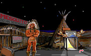 Leather Goddesses of Phobos! 2: Gas Pump Girls Meet the Pulsating Inconvenience from Planet X for IBM PC/Compatibles - A tribesman...can he be of any help?