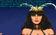 Leather Goddesses of Phobos! 2: Gas Pump Girls Meet the Pulsating Inconvenience from Planet X for IBM PC/Compatibles - Introducing the Leather Goddesses leader.