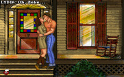 Leather Goddesses of Phobos! 2: Gas Pump Girls Meet the Pulsating Inconvenience from Planet X for IBM PC/Compatibles - Our happy couple...