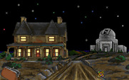 Leather Goddesses of Phobos! 2: Gas Pump Girls Meet the Pulsating Inconvenience from Planet X for IBM PC/Compatibles - Outside Lydia's house...
