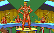 Leather Goddesses of Phobos! 2: Gas Pump Girls Meet the Pulsating Inconvenience from Planet X for IBM PC/Compatibles - Meeting with the council as Lydia.