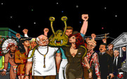 Leather Goddesses of Phobos! 2: Gas Pump Girls Meet the Pulsating Inconvenience from Planet X for IBM PC/Compatibles - Every one lives happily ever after!