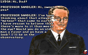 Leather Goddesses of Phobos! 2: Gas Pump Girls Meet the Pulsating Inconvenience from Planet X for IBM PC/Compatibles - Starting the game as Lydia.