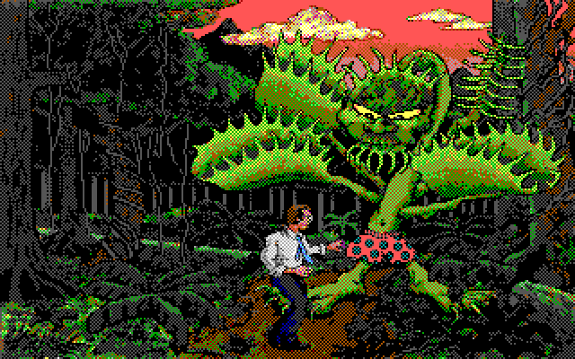 Leather Goddesses of Phobos! 2: Gas Pump Girls Meet the Pulsating Inconvenience from Planet X IBM PC/Compatibles Screenshot: The story continues...