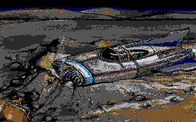 Leather Goddesses of Phobos! 2: Gas Pump Girls Meet the Pulsating Inconvenience from Planet X IBM PC/Compatibles Screenshot: I found a spaceship...