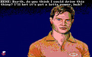 Leather Goddesses of Phobos! 2: Gas Pump Girls Meet the Pulsating Inconvenience from Planet X for IBM PC/Compatibles - Think you could drive this thing?