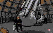 Leather Goddesses of Phobos! 2: Gas Pump Girls Meet the Pulsating Inconvenience from Planet X for IBM PC/Compatibles - That's a fairly large telescope!