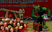 Leather Goddesses of Phobos! 2: Gas Pump Girls Meet the Pulsating Inconvenience from Planet X for IBM PC/Compatibles - That's all...want to try again with a different character?