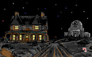 Leather Goddesses of Phobos! 2: Gas Pump Girls Meet the Pulsating Inconvenience from Planet X for IBM PC/Compatibles - Outside Lydia's house.