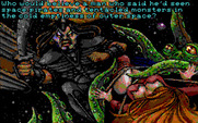 Leather Goddesses of Phobos! 2: Gas Pump Girls Meet the Pulsating Inconvenience from Planet X for IBM PC/Compatibles - The next introduction slide.