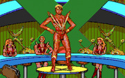 Leather Goddesses of Phobos! 2: Gas Pump Girls Meet the Pulsating Inconvenience from Planet X for IBM PC/Compatibles - At the council...