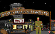 Leather Goddesses of Phobos! 2: Gas Pump Girls Meet the Pulsating Inconvenience from Planet X for IBM PC/Compatibles - Halt! I'm not allowed in...