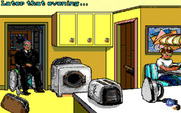 Leather Goddesses of Phobos! 2: Gas Pump Girls Meet the Pulsating Inconvenience from Planet X for IBM PC/Compatibles - Starting the game as Lydia.