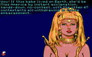 Leather Goddesses of Phobos! 2: Gas Pump Girls Meet the Pulsating Inconvenience from Planet X for IBM PC/Compatibles - Talking with the council...