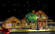 Leather Goddesses of Phobos! 2: Gas Pump Girls Meet the Pulsating Inconvenience from Planet X for IBM PC/Compatibles - Some of the buildings I can search...
