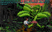 Leather Goddesses of Phobos! 2: Gas Pump Girls Meet the Pulsating Inconvenience from Planet X for IBM PC/Compatibles - A carnivorous plant!