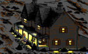 Leather Goddesses of Phobos! 2: Gas Pump Girls Meet the Pulsating Inconvenience from Planet X for IBM PC/Compatibles - Zooming out as our heros kiss.