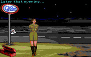 Leather Goddesses of Phobos! 2: Gas Pump Girls Meet the Pulsating Inconvenience from Planet X for IBM PC/Compatibles - Game start.