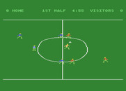 RealSports Soccer for Atari 5200 - Game start.