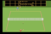 RealSports Tennis for Atari 2600 - Game start; the computer is in the lead...