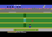 Keystone Kapers for Atari 5200 - Waiting for the elevator...not always a good idea.