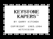 Keystone Kapers for ColecoVision - Title screen.
