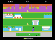 Keystone Kapers for ColecoVision - Running through the mall...
