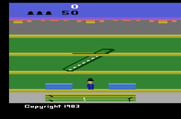 Keystone Kapers for Atari 2600 - Starting screen.