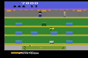 Keystone Kapers for Atari 2600 - Harry has almost gotten away, I need to hurry up!