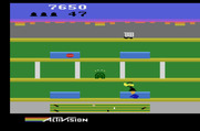 Keystone Kapers for Atari 2600 - Duck under the remote control planes.