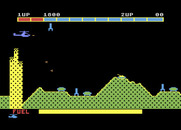 Super Cobra for Atari 5200 - Be sure to dodge all of the enemy fire...