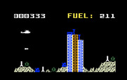 Super Cobra for Intellivision - Try to bomb targets, but don't crash into walls!