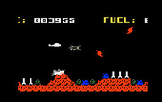 Super Cobra for Intellivision - Blasting incoming opponents...