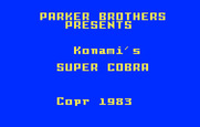 Super Cobra for Intellivision - Title screen.
