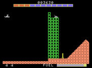 Super Cobra for ColecoVision - You'll need to fly over this obstacle...