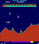 Super Cobra for Arcade - Missiles launching!