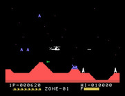 Super Cobra for Sord M5 - Watch out for the various missiles!