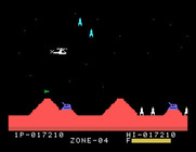 Super Cobra for Sord M5 - Dodging missiles...